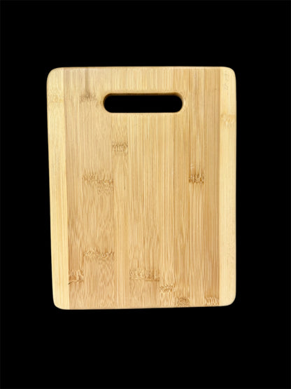 Fractal burned Bamboo Cutting / Serving Boards